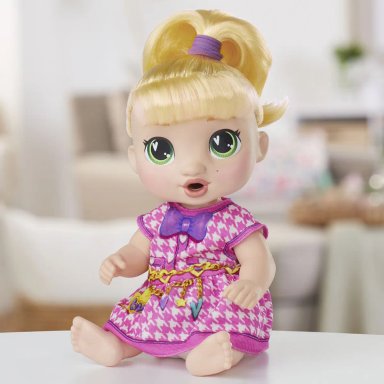 MUÑECA BABY ALIVE FIESTA DE TE BURBUJEANTE LALA GOOGOO - 11