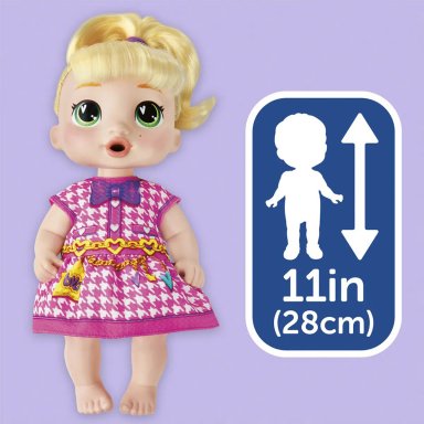 MUÑECA BABY ALIVE FIESTA DE TE BURBUJEANTE LALA GOOGOO - 9