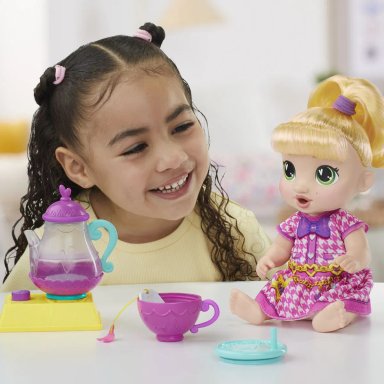 MUÑECA BABY ALIVE FIESTA DE TE BURBUJEANTE LALA GOOGOO - 10