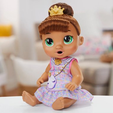 MUÑECA BABY ALIVE FIESTA DE TE BURBUJEANTE SOPHIA SPARKLE - 11