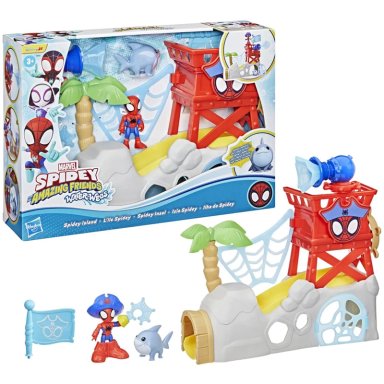 FIGURA DE ACCIÓN SPIDEY AND HIS AMAZING FRIENDS WATER-WEBS ISLA SPIDEY - 1