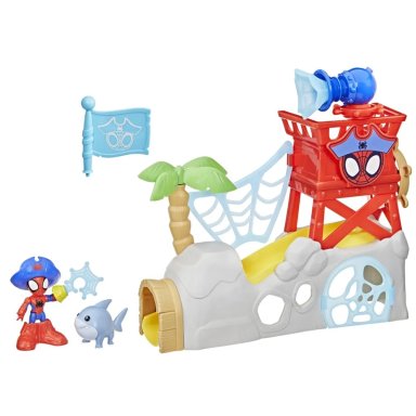 FIGURA DE ACCIÓN SPIDEY AND HIS AMAZING FRIENDS WATER-WEBS ISLA SPIDEY - 2
