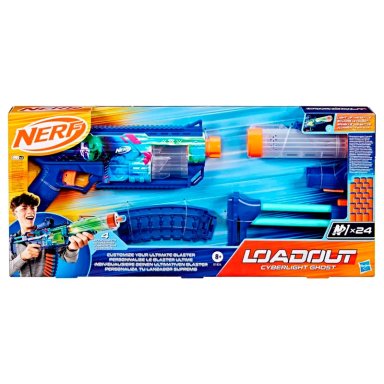LANZADOR NERF LOADOUT CYBERLIGHT GHOST BLASTER - 2
