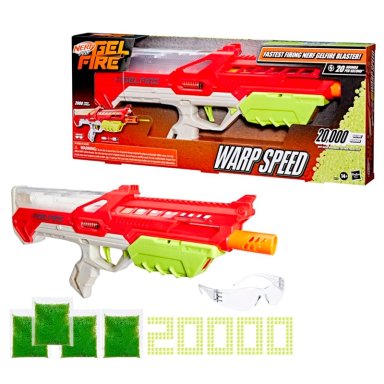 LANZADOR NERF PRO GEL FIRE WARP SPEED - 1