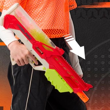 LANZADOR NERF PRO GEL FIRE WARP SPEED - 10