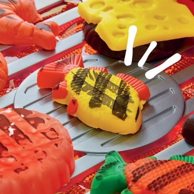 SET DE BARBACOA DE JUGUETE PLAY DOH PERFECTO PARA LOS MÁS PEQUEÑOS - 3