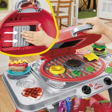 SET DE BARBACOA DE JUGUETE PLAY DOH PERFECTO PARA LOS MÁS PEQUEÑOS - 7