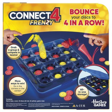 JUEGO DE MESA HASBRO GAMING CONECTA 4 FRENZI! - 7