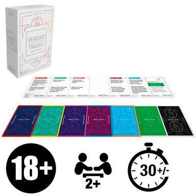 JUEGO DE MESA HASBRO GAMES VERDAD O TRAGO (3.ª EDICIÓN) - 7