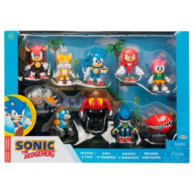 FIGURA DE ACCIÓN SONIC CLASSIC 6CM FRIENDS AND FOES 10 PACK - 2