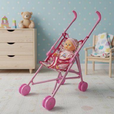 MUÑECA BABYDOLL BOSTECITOS 12 2 PACK + 2 ACCESORIOS - 5