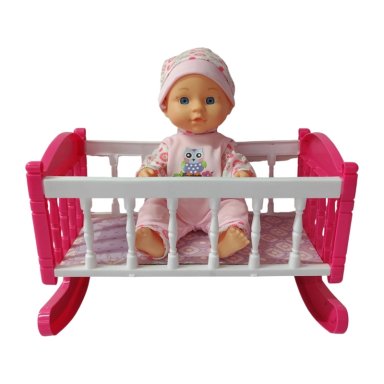 MUÑECA BABYDOLL BOSTECITOS 12 2 PACK + 2 ACCESORIOS - 9