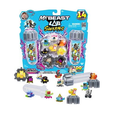 SET JUEGOS MR. BEAST LAB SWARMS S3 MEGA LAB 14PK - 3