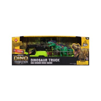 SET DE DINOSAURIO HAPPY LINE CON AUTO FIGURA Y ACCESORIOS - 3