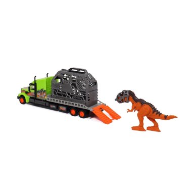 CAMIÓN TRANSPORTADOR HAPPY LINE CON DINOSAURIOS - 6