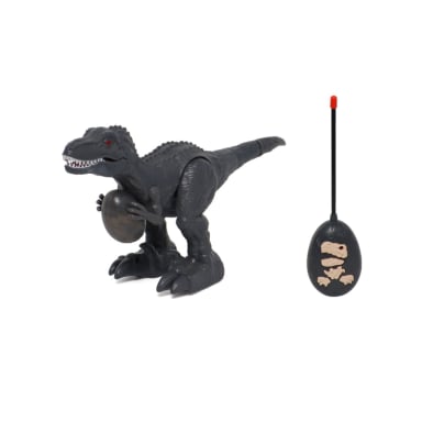 DINOSAURIO HAPPY LINE EGG VELOCIRAPTOR DINOSAUR A CONTROL REMOTO CON LUZ - 1