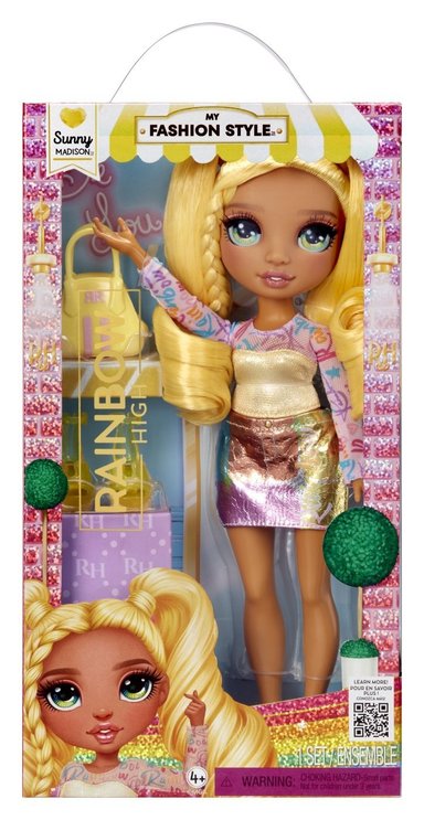 MUÑECA RAINBOW HIGH ENTRY FASHION DOLL ASST - 14