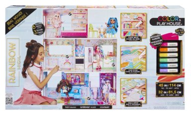 CASA DE JUEGOS RAINBOW HIGH - 2