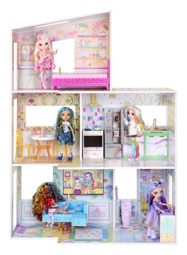 CASA DE JUEGOS RAINBOW HIGH - 3