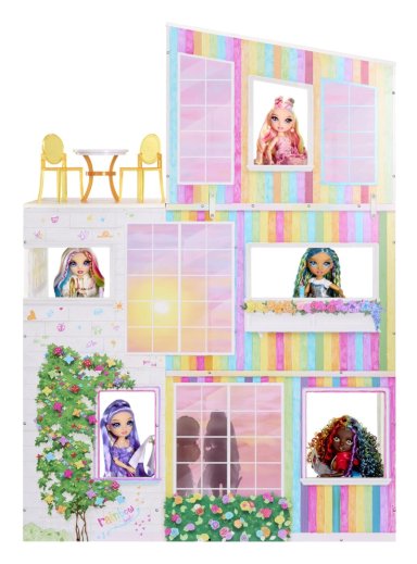 CASA DE JUEGOS RAINBOW HIGH - 10