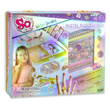 SO BEADS PASTEL FASHION CASE