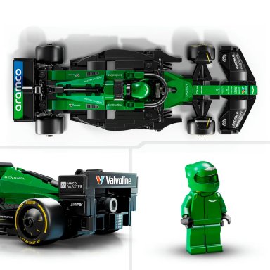 LEGO COCHE DE CARRERAS ASTON MARTIN ARAMCO 269 PIEZAS F1 FORMULA 1 AMR - 3