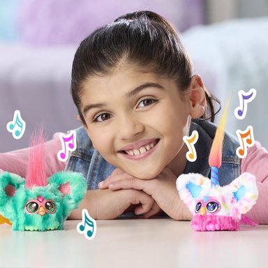 PELUCHE MINIAMIGO INTERACTIVO FURBY FURBLETS BEE-DAY - 15