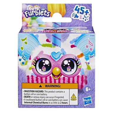 PELUCHE MINIAMIGO INTERACTIVO FURBY FURBLETS BEE-DAY - 3