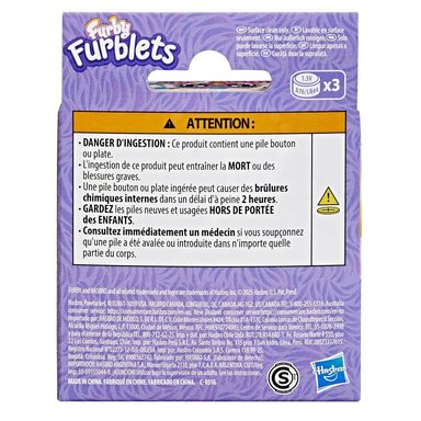 PELUCHE MINIAMIGO INTERACTIVO FURBY FURBLETS BEE-DAY - 6