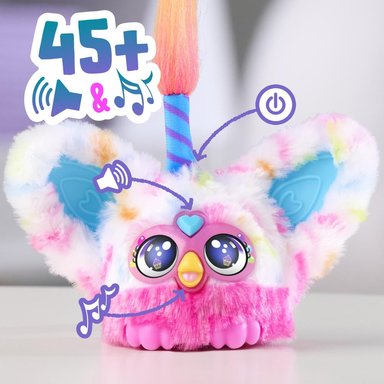 PELUCHE MINIAMIGO INTERACTIVO FURBY FURBLETS BEE-DAY - 10