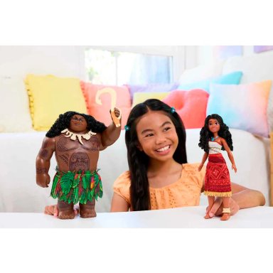 MOANA 2  MUÑECOS MOANA Y MAUI - 7