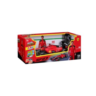 AUTO DE JUGUETE BURAGO F1 COLECCIONABLE AUTO RC FERRARI SF-23 - 6