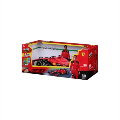 AUTO DE JUGUETE BURAGO F1 COLECCIONABLE AUTO RC FERRARI SF-23 - 7