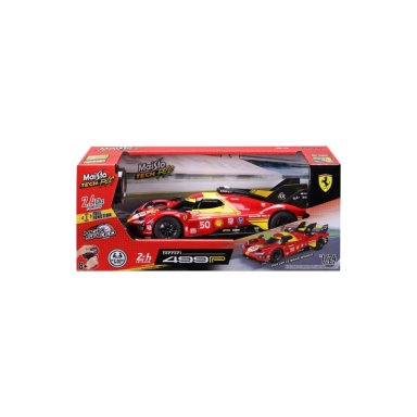 AUTO DE JUGUETE BURAGO F1 COLECCIONABLE AUTO RC FERRARI 499P - 5