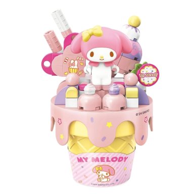 BLOQUES DE CONSTRUCCIÓN HELLO KITTY MASHED TARO CRISPY CONE MY MELODY - 1