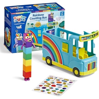 FIGURAS ACCIÓN NUMBERBLOCKS RAINBOW BUS - 3