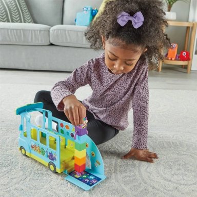 FIGURAS ACCIÓN NUMBERBLOCKS RAINBOW BUS - 4