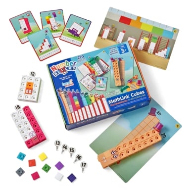 MATHLINK CUBES NUMBERBLOCKS 11-20 SET - 2