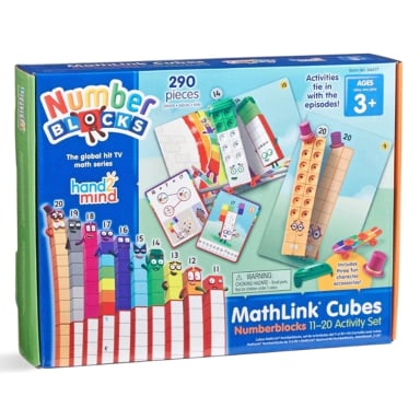 MATHLINK CUBES NUMBERBLOCKS 11-20 SET - 4