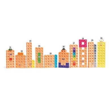ROMPECABEZAS NUMBERBLOCKS MATHLINK CUBES 21-30 ACTIVITY - 3