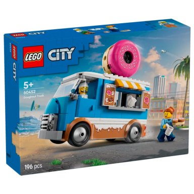 BLOQUES CONSTRUCCIÓN LEGO CAMIÓN DONAS 60452