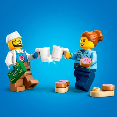 BLOQUES CONSTRUCCIÓN LEGO CAMIÓN DONAS 60452 - 3