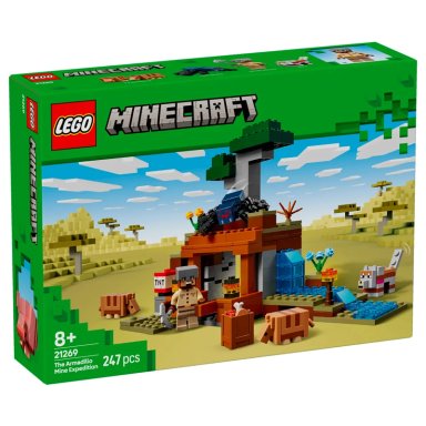 BLOQUES CONSTRUCCIÓN LEGO LA EXPEDICIÓN A LA MINA ARMADILLO 21269