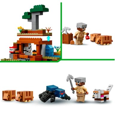 BLOQUES CONSTRUCCIÓN LEGO LA EXPEDICIÓN A LA MINA ARMADILLO 21269 - 2