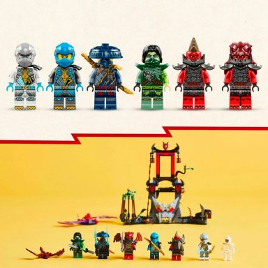 BLOQUES CONSTRUCCIÓN LEGO ALDEA TORMENTA DRAGONIANA 71841 - 3