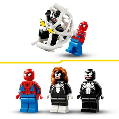 BLOQUES CONSTRUCCIÓN LEGO SPIDERMAN CONTRA VENOM MUSCLE CAR 76309 - 3