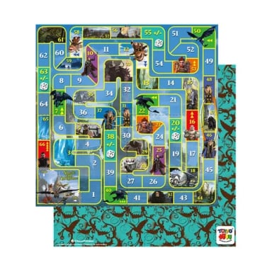 JUEGO DIDÁCTICO  TABLERO DE AVENTURAS DRAGONS - 2