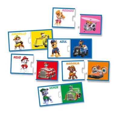 JUEGO DIDÁCTICO PAW PATROL APRENDE LOS COLORES - 3