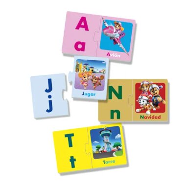 JUEGO DIDÁCTICO PAW PATROL ABECEDARIO - 3