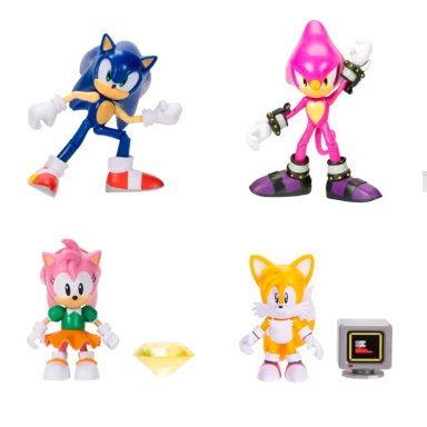SONIC ARTICULATED FIGURES  CON ACCES SURTI T/U - 2